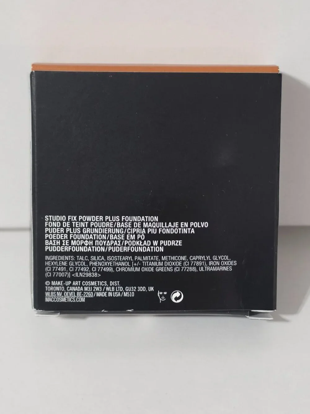 MAC Cosmetics Studio Fix Powder Plus Foundation - NW45 - 0.52 OZ / 15 g - New